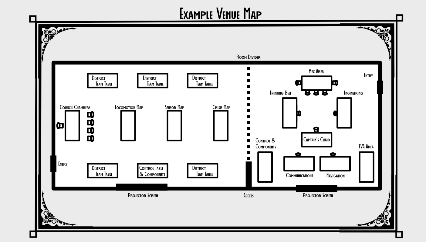 Example Venue Map
