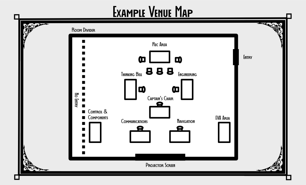 Example Venue Map